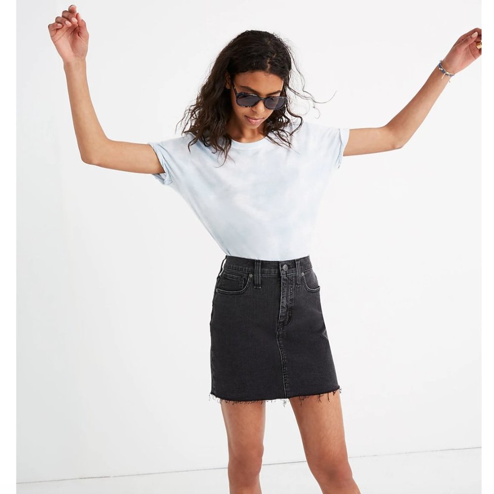 Madewell Denim Straight Skirt